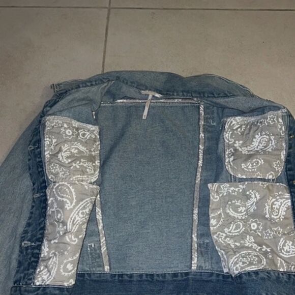 Free People Jean cotton jacket XS - Picture 5 of 7